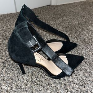 Jessica Simpson black heels
